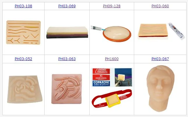 Medical Student Training Suture Pad with Surgical Tool Suture Practice Kit