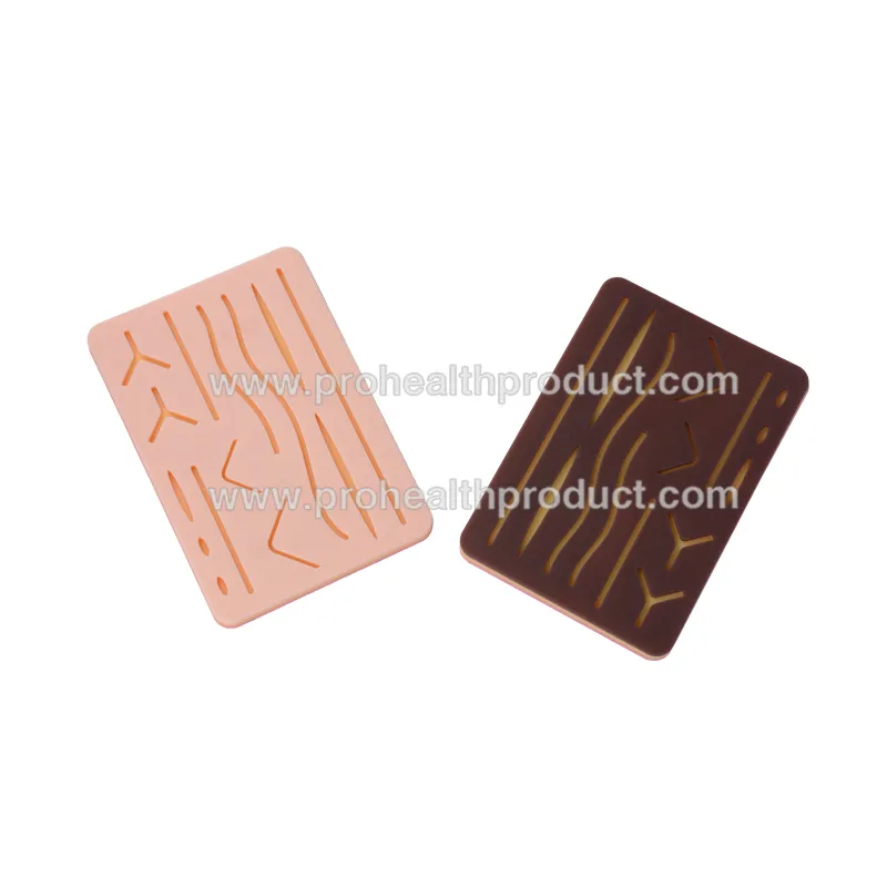 Medical Student Training Suture Pad with Surgical Tool Suture Practice Kit
