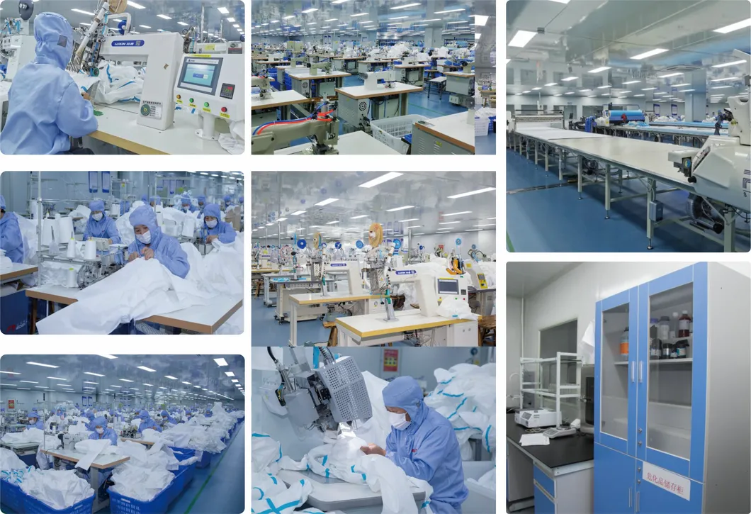 Medical Supply SMS Non-Sterile Disposable Isolation Gown