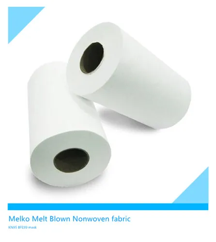 Meltblown PP Nonwoven Fabric Stock with Bfe95 Bfe98 Bfe99 for Masks