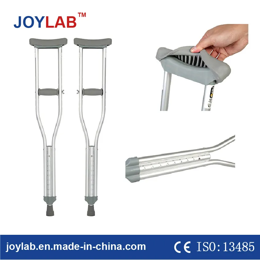 The Best Factory Directly Price Crutch Medical Ce Height Adjustable Aluminum Crutch for Elderly / Patient