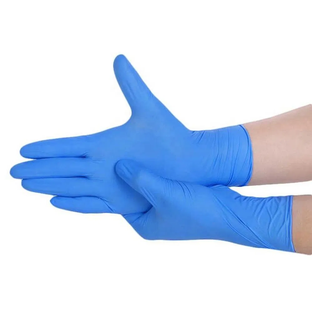 Transparent Nitrile Vinyl Gloves Disposable Nitrile