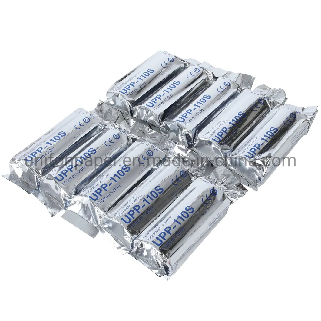 Upp110hg Ultrasound Thermal Paper Upp-110hg 110mm X 18m for Sony up-890 up-895 up-897 Thermal Printer