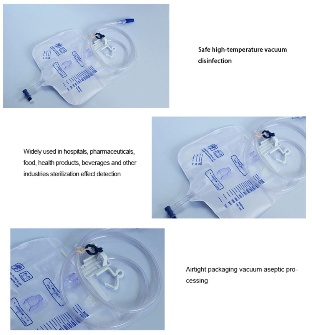 Urinary Drainage Bag 2000ml with Anti-Reflux Device Latex-Free Sterile