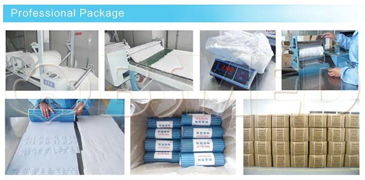 Veterinary Absorbent Cotton Woll Roll for Medical Use