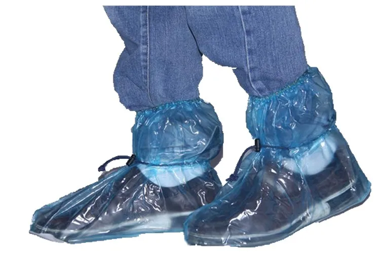 Waterproof Protective Disposable CPE PE Shoe Cover Medical Overshoes for Hospital/Lab/Food Processing Industry