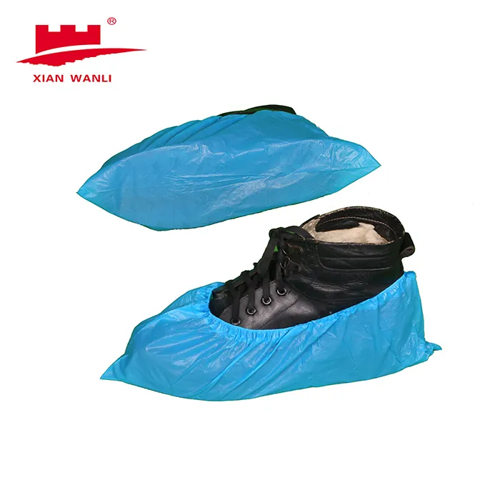 Waterproof Protective Disposable CPE PE Shoe Cover Medical Overshoes for Hospital/Lab/Food Processing Industry