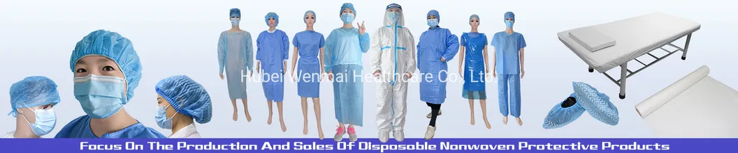 Wholesale Blue White Red Black Medical Non Woven Disposable SMS PP Lab Coat