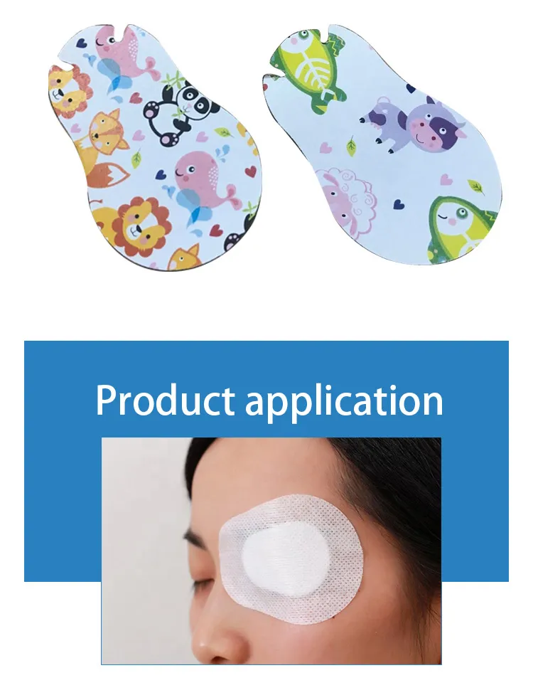 Wholesale Price Medical Non Woven Sterile Adhesive Eye Patch Wound Dressing
